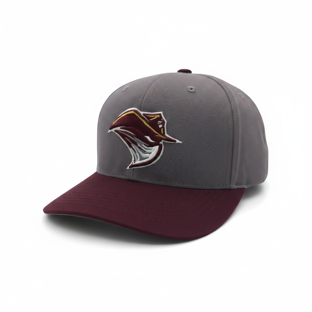 TAMIU Dustdevils Snapback Captivating Headwear Grey‎ Maroon Texas A&M Int NWOT